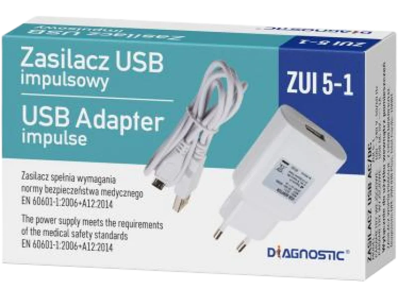 Zasilacz USB impulsowy ZUI 5-1 Diagnostic