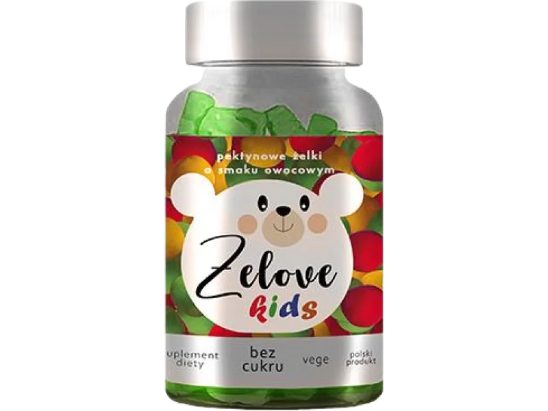 ŻELOVE Kids, pektynowe bez cukru i syropu glukozowego, żelki