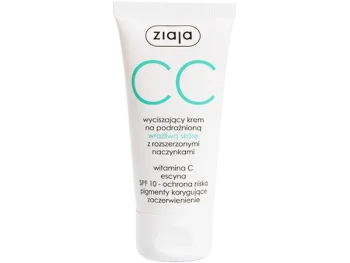 Zdjęcie produktu Ziaja CC wyciszający krem na podrażnioną wrażliwą skórę z rozszerzonymi naczynkami SPF10