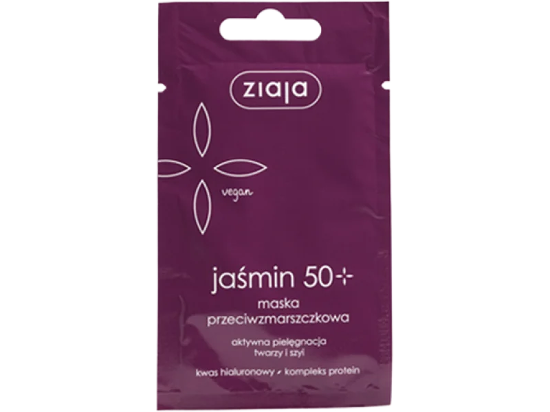 Ziaja jaśmin 50+ maska przeciwzmarszczkowa