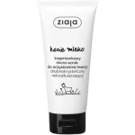 ZIAJA Kozie mleko krzemionkowy micro-scrub do oczyszczania twarzy, peeling