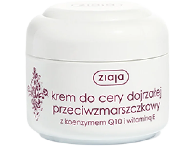 Ziaja krem do cery dojrzałej przeciwzmarszczkowy z koenzymem Q10 i witaminą E