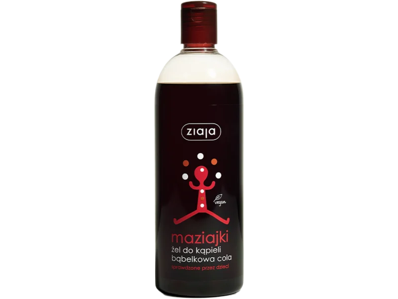 ZIAJA MAZIAJKA Mydło do kąpieli, smak bąbelkowa cola, płyn