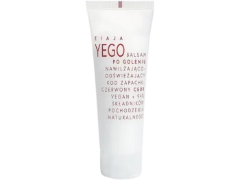 Zdjęcie produktu Ziaja Yego balsam po goleniu nawilżająco-odświeżający czerwony cedr