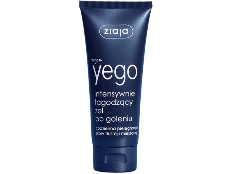 ZIAJA YEGO Intensywnie łagodzący żel po goleniu