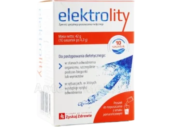 Zdjęcie produktu ZYSKAJ ZDROWIE Elektrolity, proszek do sporządzania roztworu doustnego