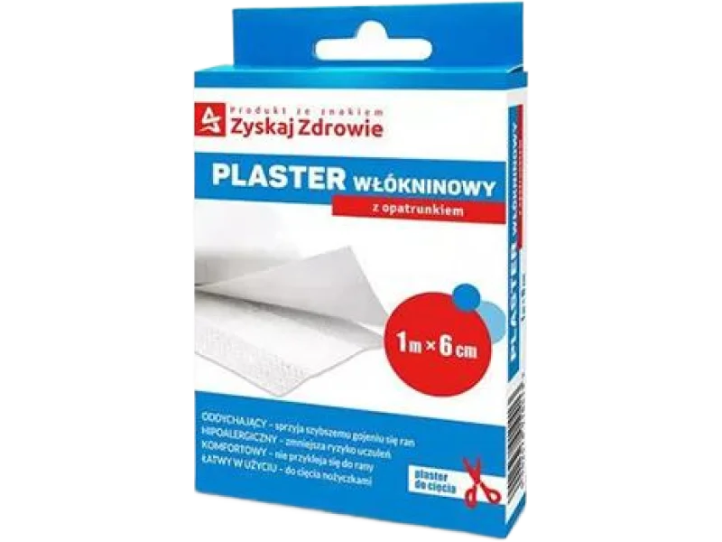ZYSKAJ ZDROWIE Włókninowy z opatrunkiem, plaster