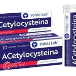 Acetylocysteina, smak wiśniowy, tabletki musujące, 300 mg