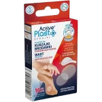 Active Plast plastry na kurzajki i brodawki, plaster, 35-40%