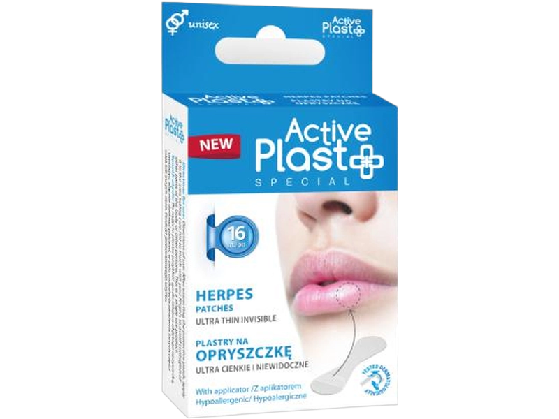 Active Plast, plastry na opryszczkę