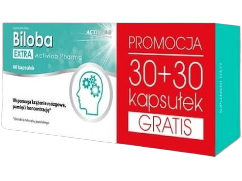 Activlab Biloba extra, kapsułki