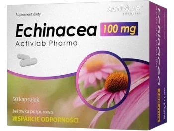 Zdjęcie produktu ActivLab Echinacea Extra, kapsułki, 100 mg