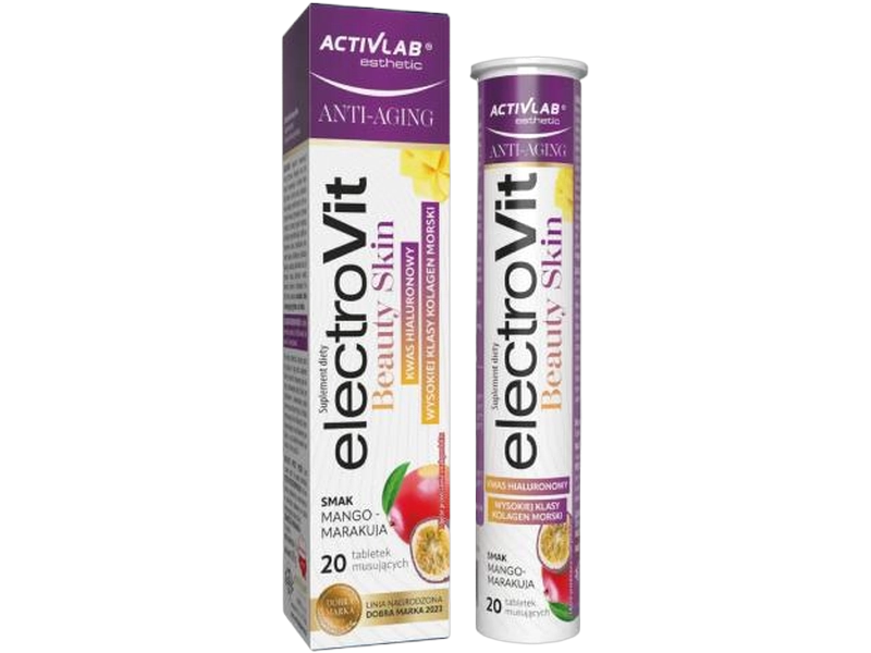 Activlab Electrovit Beauty skin, mango marakuja, tabletki musujące
