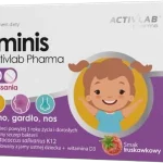 Activlab Pharma Eminis, smak truskawkowy, tabletki do ssania