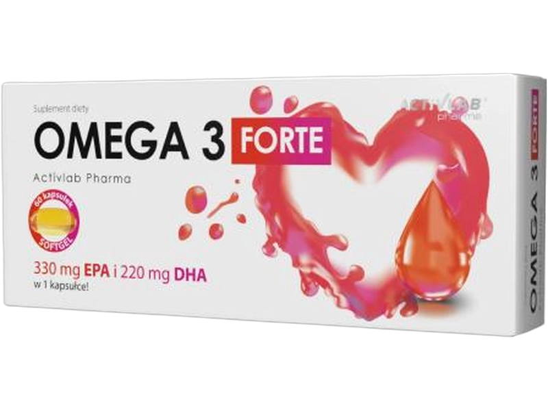 Activlab Pharma Omega 3 forte, kapsułki miękkie