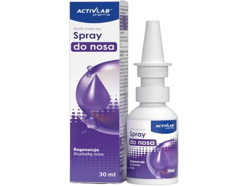 Activlab Pharma Spray do nosa regeneruje śluzówkę