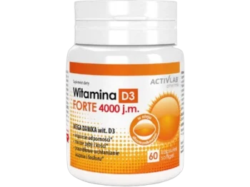 Activlab Pharma Witamina D3 forte, kapsułki, 100 µg