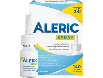 Zdjęcie produktu Aleric Spray, aerozol do nosa, 50 µg/dawka