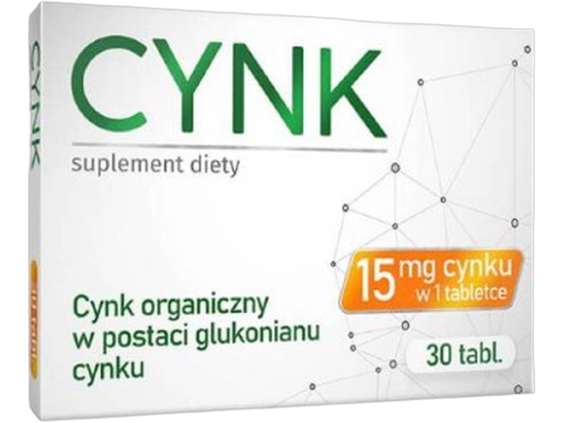 Alg Pharma Cynk, tabletki, 15 mg
