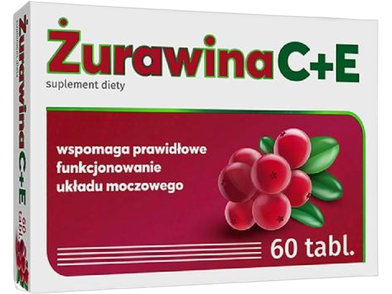 Alg Pharma Żurawina C+E, tabletki