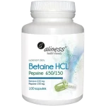 Aliness Betaina HCl, kapsułki, 650 mg + 150 mg