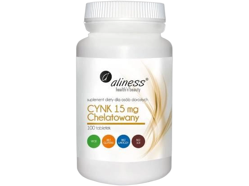 Aliness Cynk chelatowany, tabletki, 15 mg