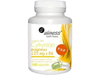 Zdjęcie produktu Aliness cytrynian magnezu + B6, kapsułki