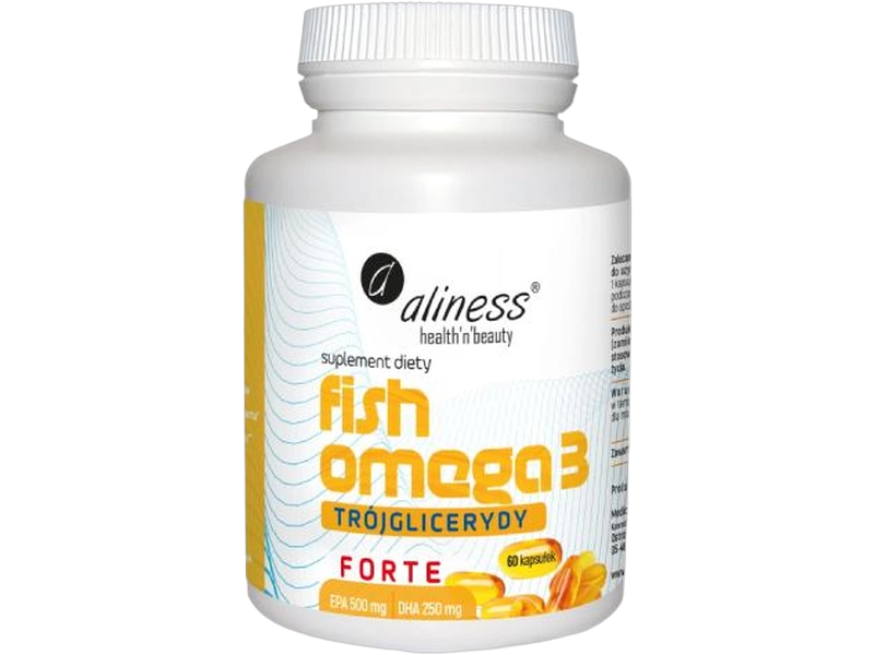 Aliness Fish Omega 3 FORTE trójglicerydy, kapsułki