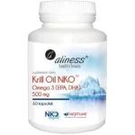 Aliness Krill oil NKO Omega 3, kapsułki miękkie
