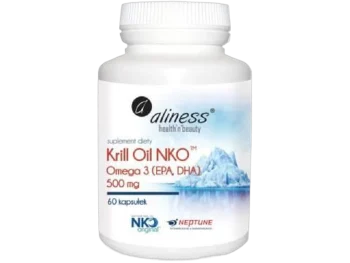 Aliness Krill oil NKO Omega 3, kapsułki miękkie