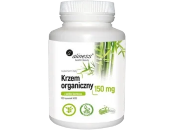 Zdjęcie produktu Aliness krzem organiczny z pędów bambusa, kapsułki, 150 mg