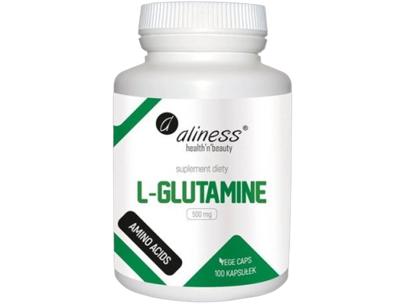 Aliness L-glutamine, kapsułki, 500 mg