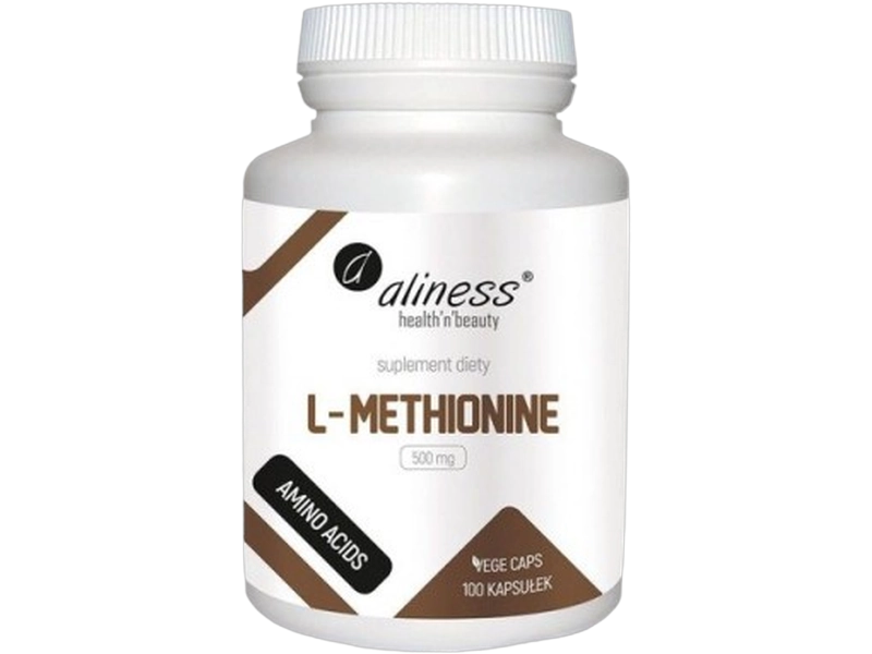 Aliness L-Methionine, kapsułki, 500 mg