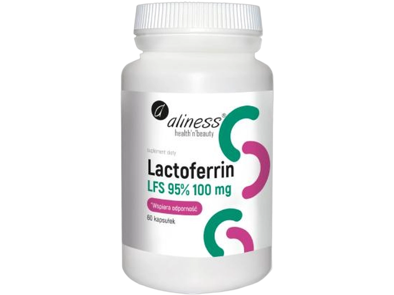 Aliness Lactoferrin LFS, kapsułki, 100 mg