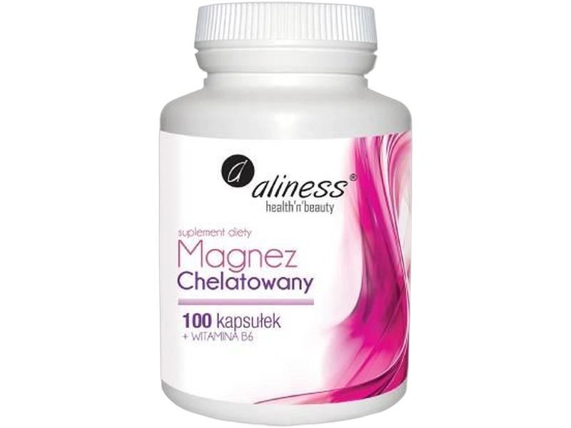 Aliness Magnez chelatowany + wit. B6, kapsułki