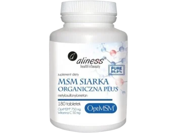 Zdjęcie produktu Aliness MSM siarka organiczna, tabletki