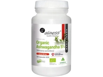 Aliness Organiczna ashwagandha, kapsułki, 200 mg