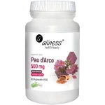 Aliness Pau d’arco sproszkowana kora lapacho, kapsułki, 500 mg