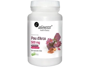 Aliness Pau d’arco sproszkowana kora lapacho, kapsułki, 500 mg