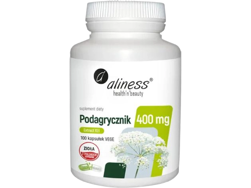 Aliness Podagrycznik, kapsułki, 400 mg