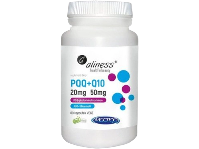 Aliness PQQ + Q10 antyoksydacja, kapsułki