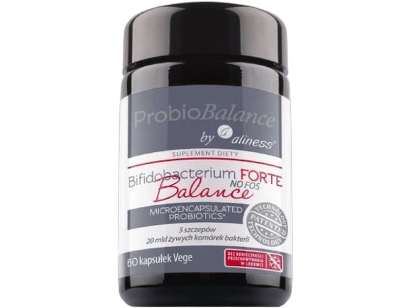 Aliness ProbioBalance bifidobacterium forte balance NO FOSS, kapsułki