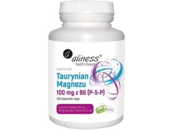 Zdjęcie produktu Aliness Taurynian magnezu B6, kapsułki