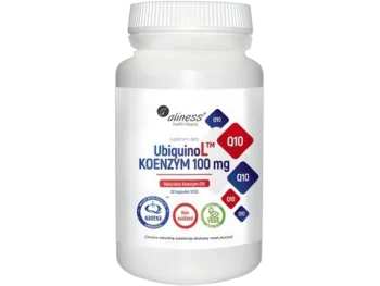 Zdjęcie produktu Aliness Ubiquinol naturalny koenzym Q10, kapsułki miękkie, 100 mg