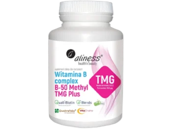 Zdjęcie produktu Aliness Witamina B Complex B-50 Methyl, kapsułki