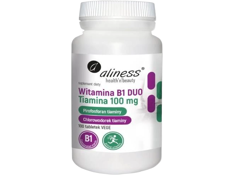 Aliness Witamina B1 (tiamina) DUO, tabletki
