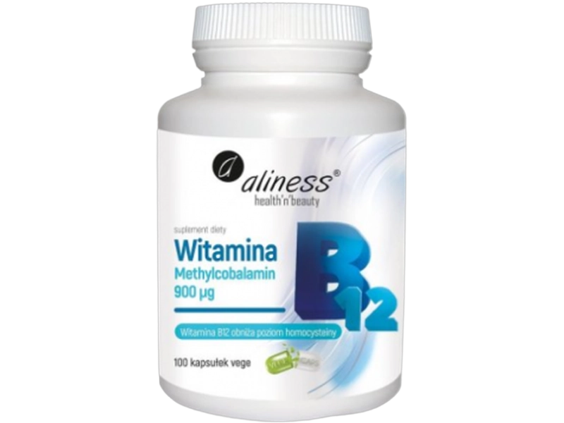 Aliness Witamina B12, kapsułki, 950 µg