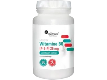 Zdjęcie produktu Aliness Witamina B6 (P-5-P), tabletki, 25 mg