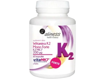 Zdjęcie produktu Aliness Witamina K2 MK-7 Mono forte, kapsułki, 200 µg