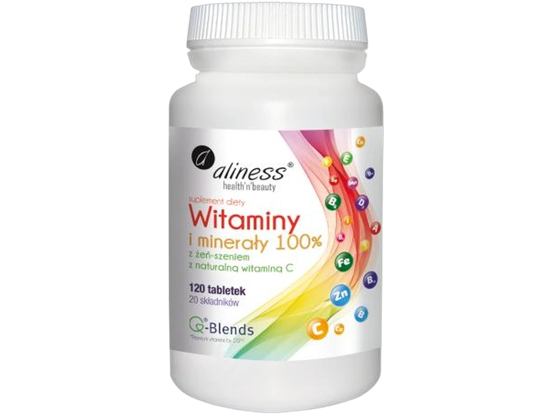 Aliness Witaminy i minerały, tabletki
